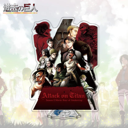 Attack on Titan Acrylic Stand 41-80 Anime Figure Custom Made One Piece Drop Shipping Wholesale Distributor Merchandise
