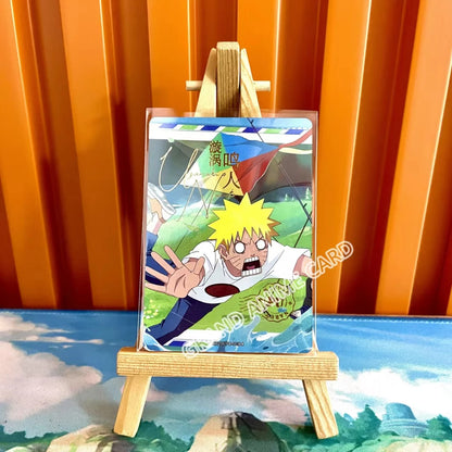 Kayou Original Naruto Card W6T4 W7T4 W8T4 PU Full Series Single Card No.01-08 Rare Itachi Uchiha Anime Collection Card Toy Gift