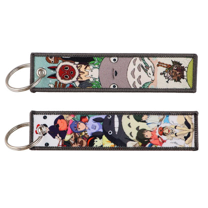 Anime Movie White Dragon Keychain
