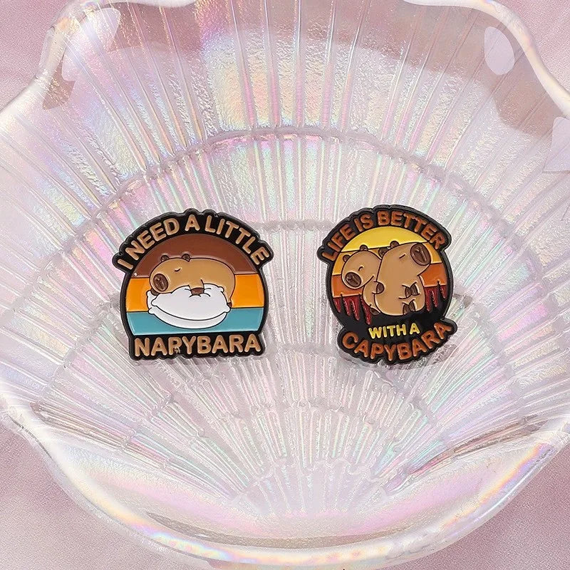 Anime Enamel Brooch Badge