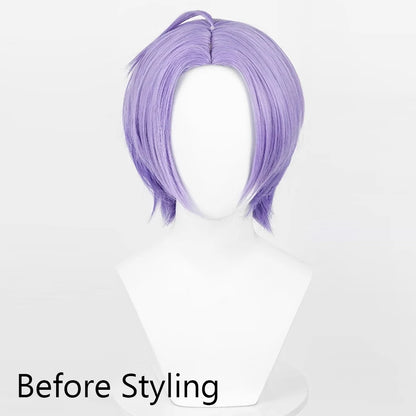 Anime Game Purple Wig