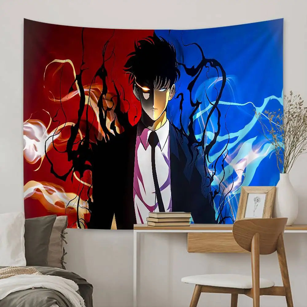 Solo Leveling Tapestry Wall Hanging