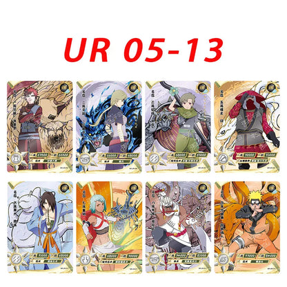 Naruto KAYOU Card Full Set Rare BP NR SE GP CP SP CR MR PR SV SLR OR AR NR UR ZR TR Cards Uzumaki Naruto Anime Collectible Card