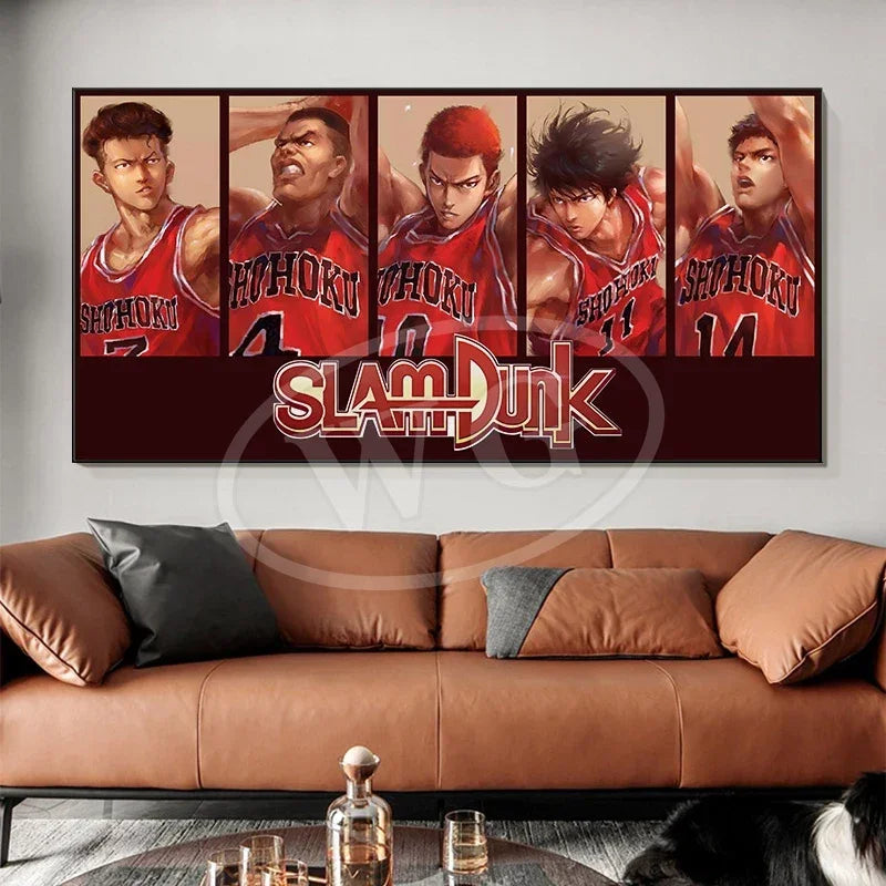 Slam Dunk Cherry Blossom Wall Art