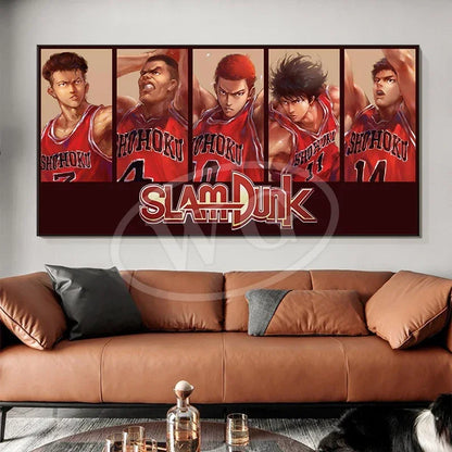 Slam Dunk Cherry Blossom Wall Art