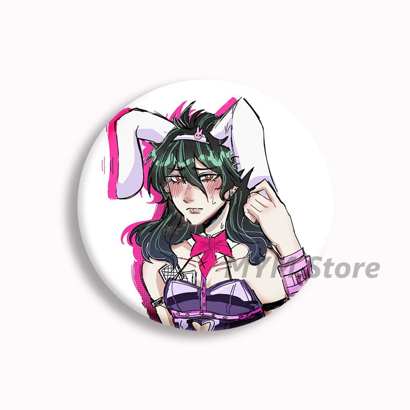 The Kid at the Back Solivan Brooch Pin
