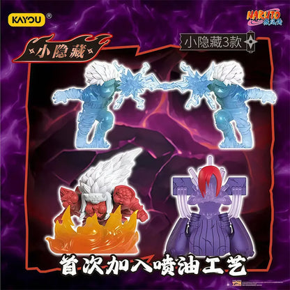 KAYOU Naruto Uzumaki Naruto Namikaze Minato Uchiha Sasuke Haruno Sakura Action Figure Model Toy Surprise Blind Box Birthday Gift