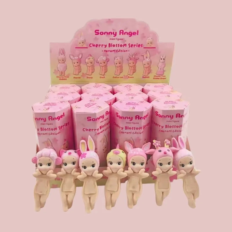 Hot Sale Cute Angel Gifts Random Blind Box Sakura Series Blind Box Car Ornaments Anime Figures Decorative Dolls