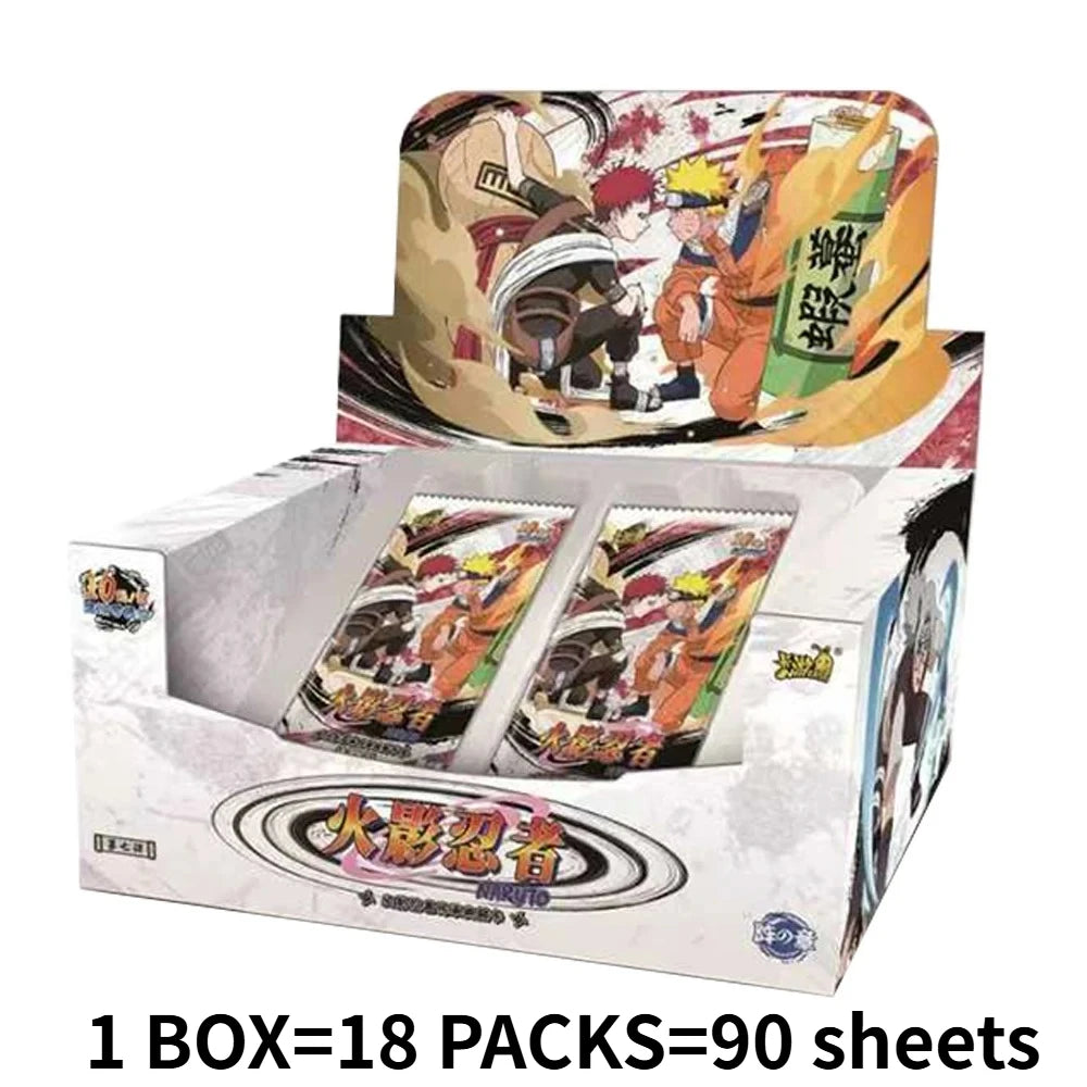 KAYOU Genuine NARUTO Card English Series Uzumaki Naruto Hatake Kakashi The Formation Anime Collectible Card Toy Gift
