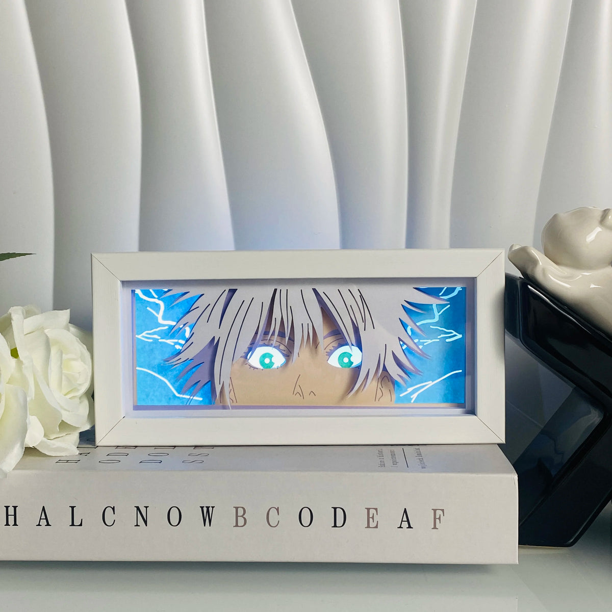 Anime Eyes Shadow Box Lamp