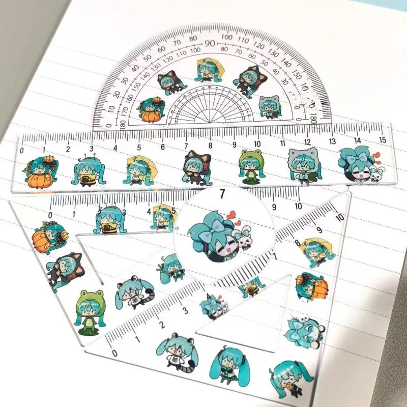 Anime Character Acrylic Ruler