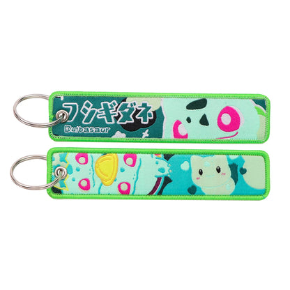 Anime Cute Animals Keyring