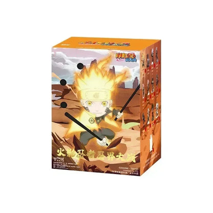 POP MART Naruto Sasuke Ninja World War Series Blind Box Toys Kawaii Surprise Guess Bag Doll Anime Figure Home Model Girls Gift