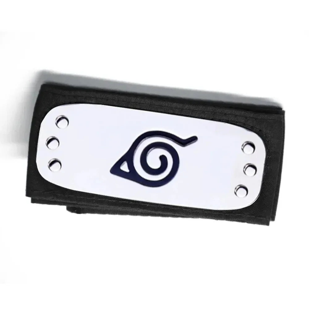 Bandai Naruto Kakashi Sasuke Headband rebel ninja Konoha protective forehead bandana cosplay anime Costume Accessories gift toy