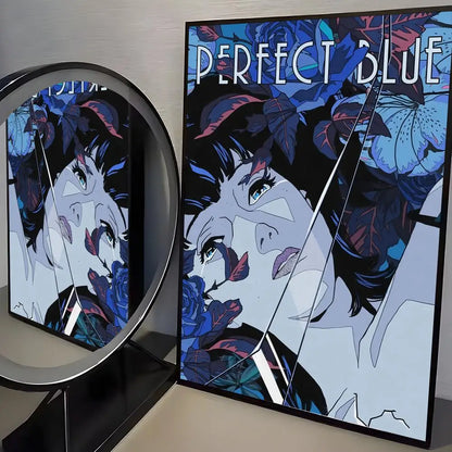 Perfect Blue Poster Wall Art