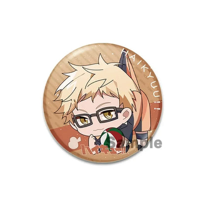 Haikyuu! Karasuno Brooch Pins