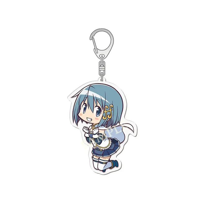 Puella Magi Madoka Magica Character Keychain