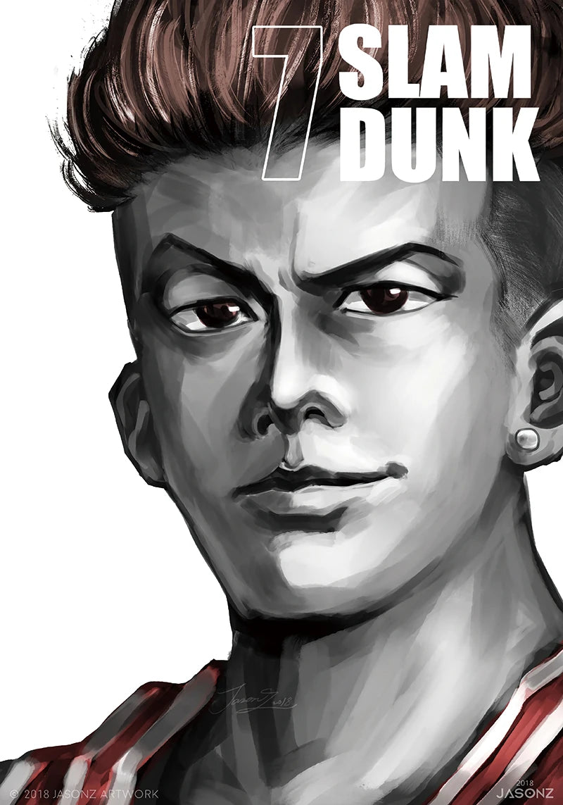 Slam Dunk Poster Canvas