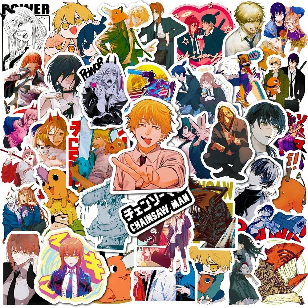 Chainsaw Man Pochita Stickers