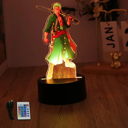 One Piece Luffy LED Lamp