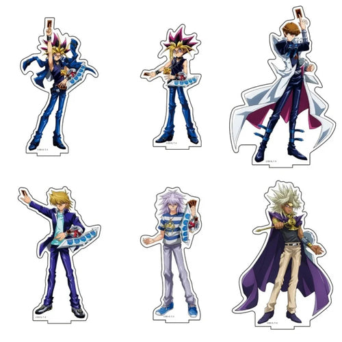 Anime Game Yu-Gi-Oh! Acrylic Stand Doll YuGiOh Fudo Yusei Yugi Yami Mutou Seto Kaiba Figure Model Cosplay Gift﻿ Toy