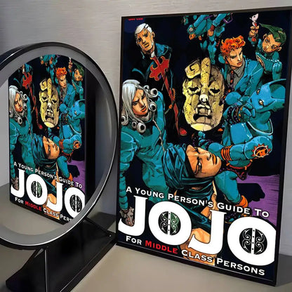JoJo’s Bizarre Adventure Retro Canvas