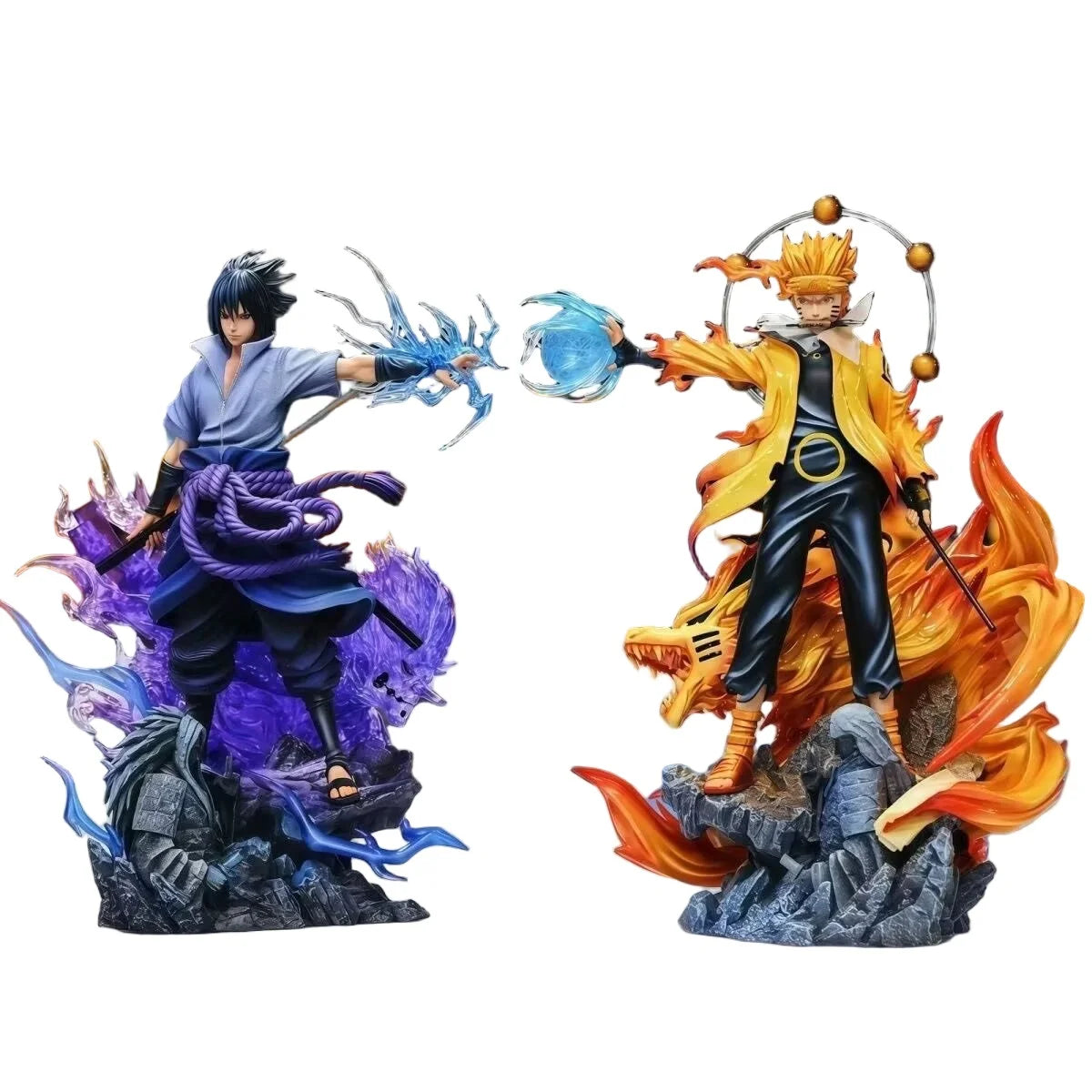 Naruto Sasuke Anime GK Figure Statue Desktop Decoration Collectible Model Toy Gift