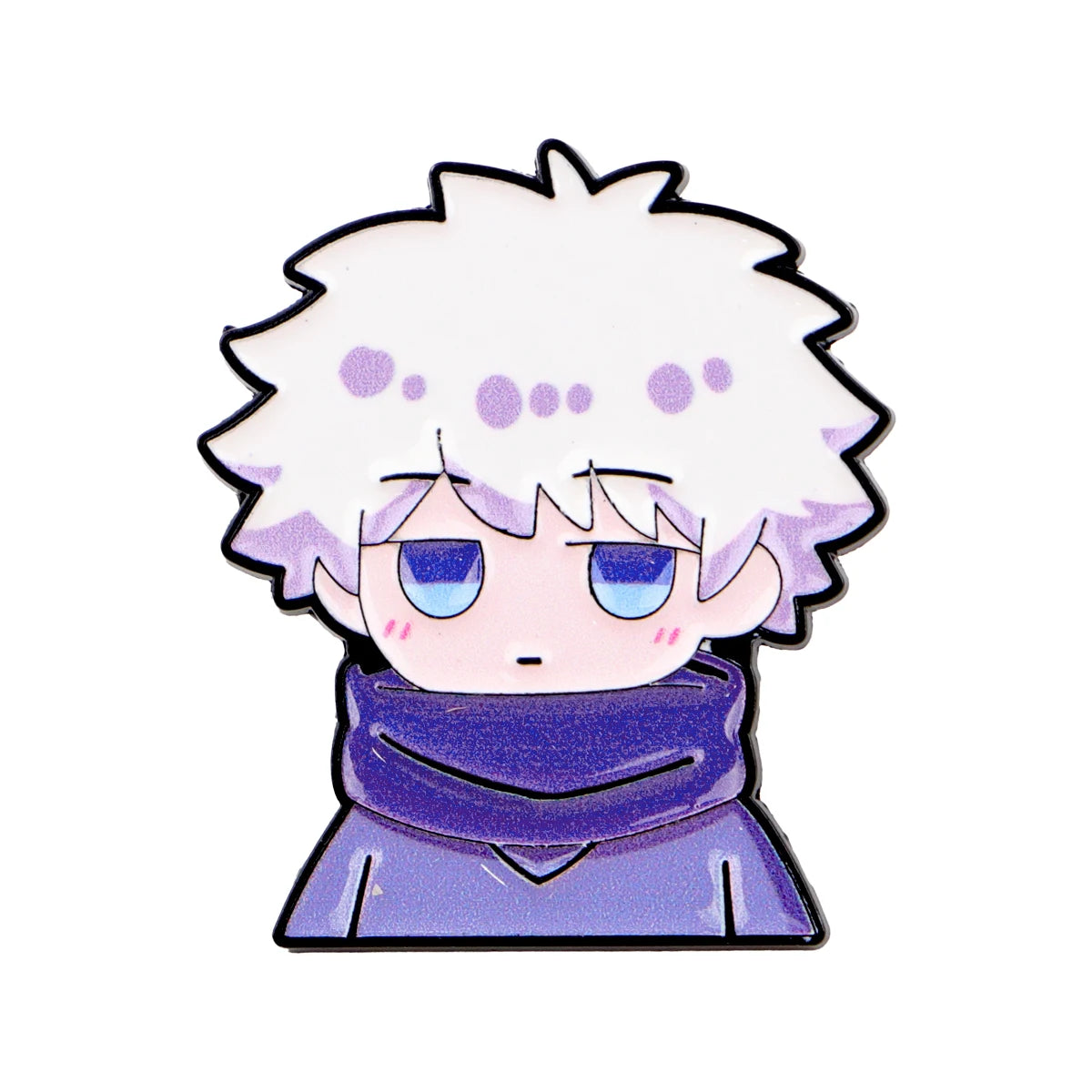 Anime Characters Heart Enamel Pin