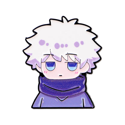 Anime Characters Heart Enamel Pin