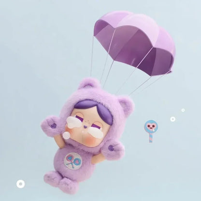 POP MART CRYBABY Care Bears Series Vinyl Plush Pendant Mystery Box Genuine Blind Box Guess Toys Bag Ornament Cute Figurines