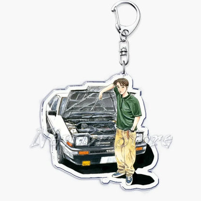 Initial D Takumi Keychain