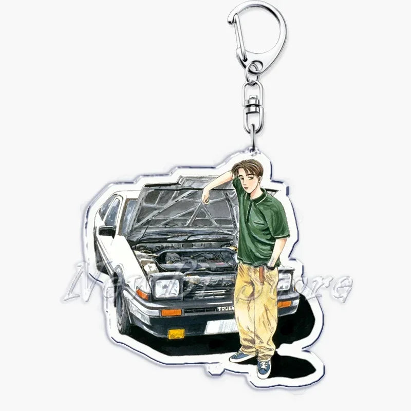 Initial D Takumi Keychain