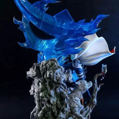 Naruto Anime Figure Hatake Kakashi Figures Pvc Gk Statue Figurine Model Doll Ornament Collection Room Decora Desk Toy Gifts