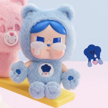 POP MART CRYBABY Care Bears Series Vinyl Plush Pendant Mystery Box Genuine Blind Box Guess Toys Bag Ornament Cute Figurines