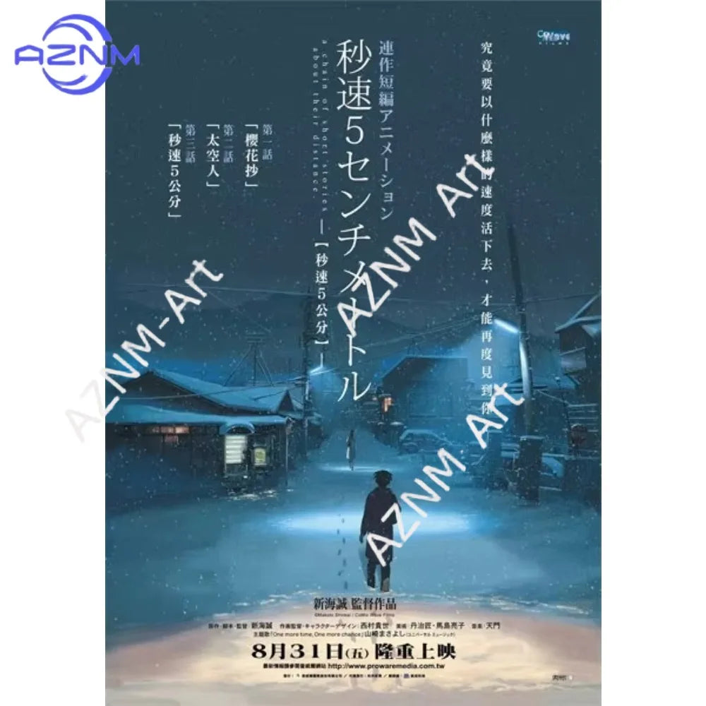 Makoto Shinkai Poster Set
