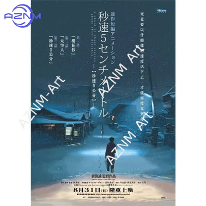 Makoto Shinkai Poster Set