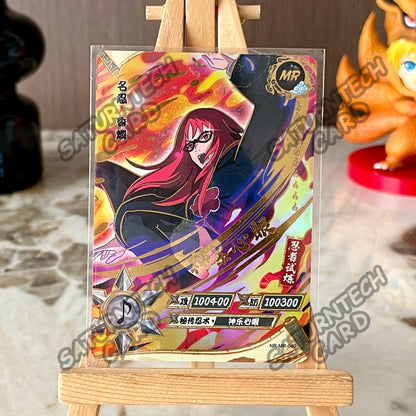 KAYOU Naruto MR Card 38-72 Series Single Card Naruto Uzumaki Naruto Hyuga Hinata Collection Anime Card Kids Toy Gift