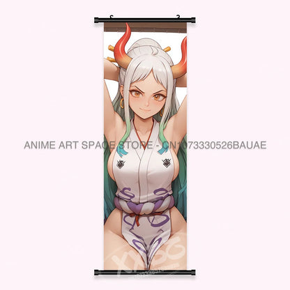 One Piece Yamato Canvas Poster