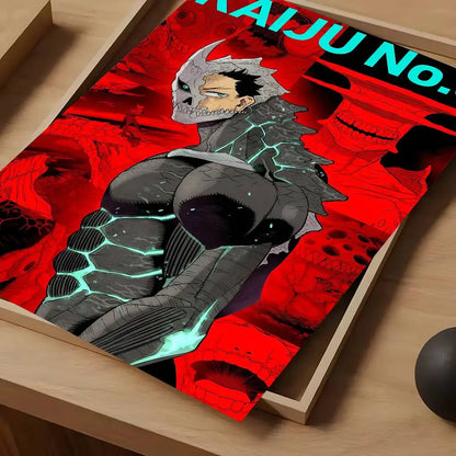 Kaiju No. 8 Vintage Poster