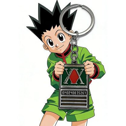 Hunter x Hunter Gon Freecss License Keychain