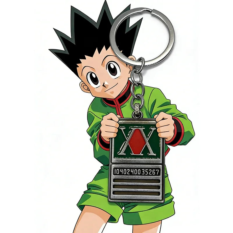 Hunter x Hunter Gon Freecss Metal Keychain