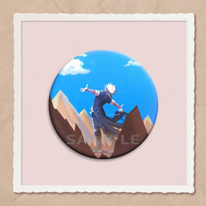 My Hero Academia Dabi Button Pin