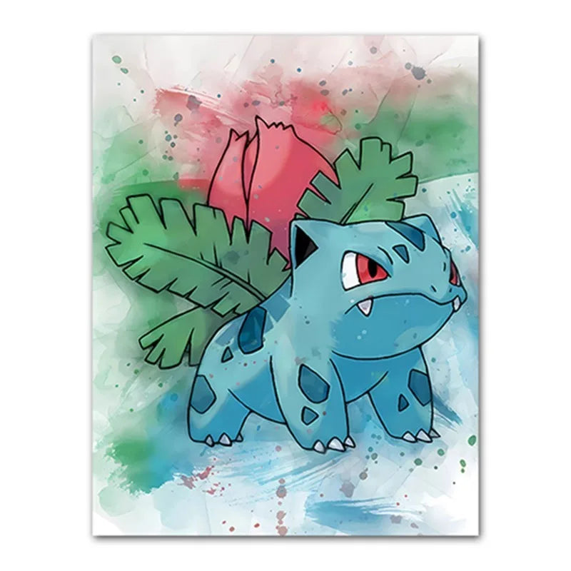 Pokemon Bulbasaur Canvas Print