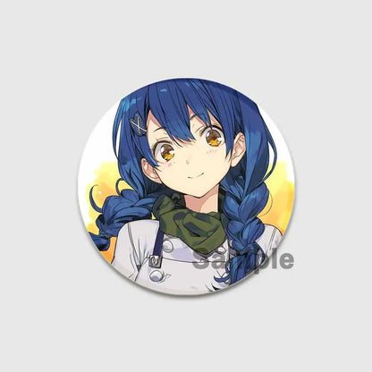 Food Wars Soma Tinplate Pins