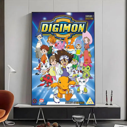 Digimon Poster Wall Art
