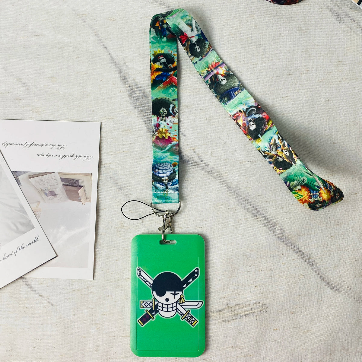 Anime Cartoon Credential Holder Lanyard