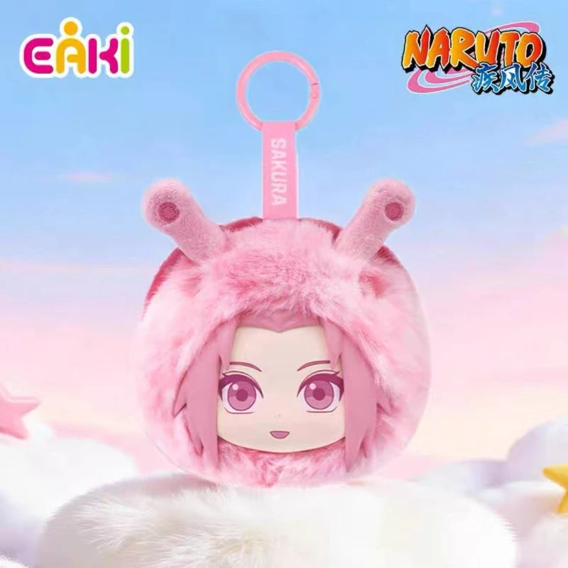EAKI Naruto Shippuden Special Color Series Earphone Bag Blind Box Itachi Sasuke Cute Keychain Trendy Toys Surprise Pendants Gift