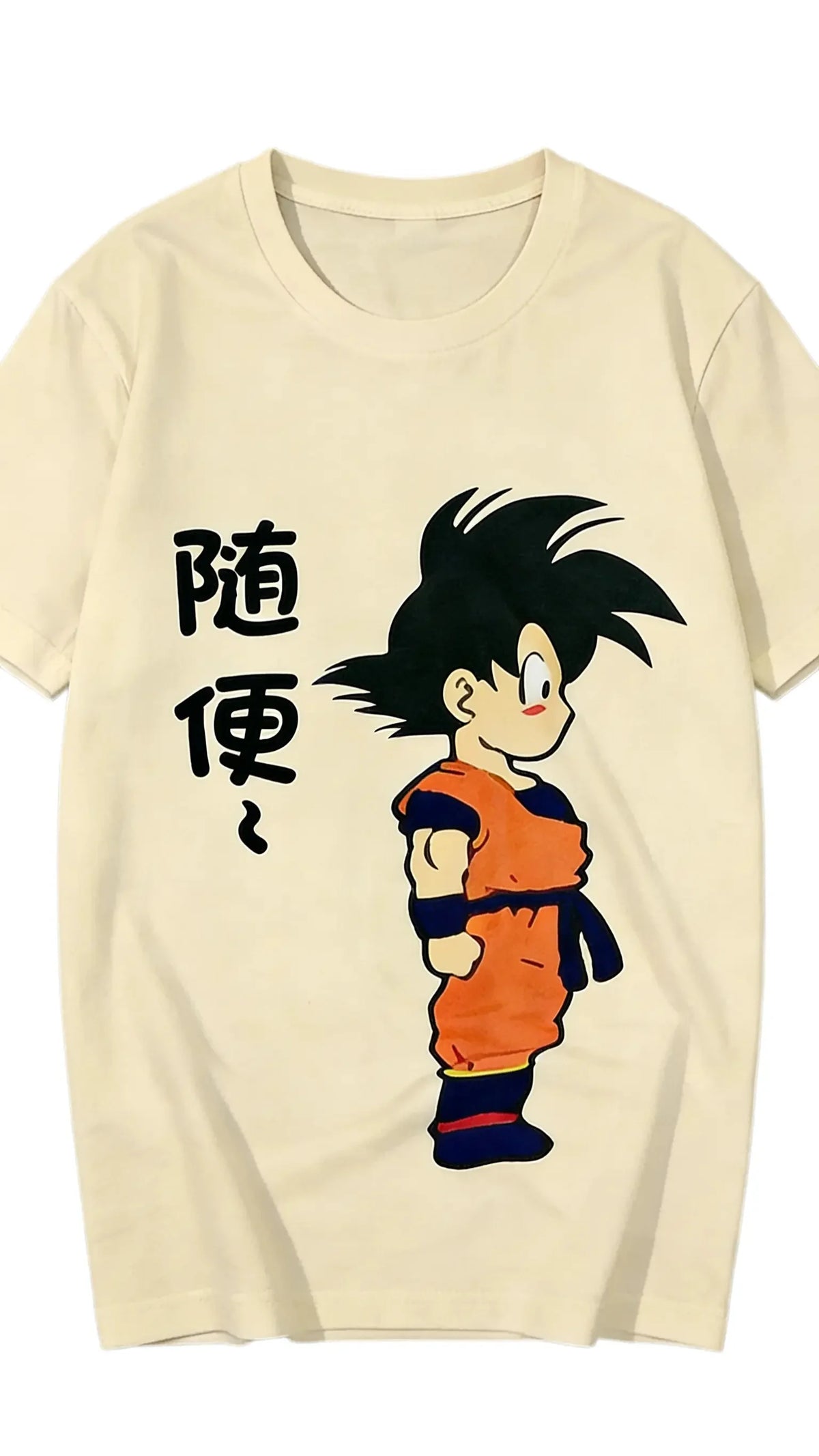 2026 Summer Dragon Ball Retro Anime T-Shirt Couple Outfit Goku Chi-Chi Casual Loose Sports Tee Funny Casual Design Y2K Style