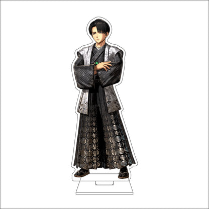 16CM Anime Attack on Titan Cosplay Acrylic Figure Stand Plate Armin Arlert Eren Jaeger Mikasa·Ackerman Ornaments Gifts