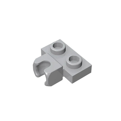 10PCS 14704 1X2 with Tow Ball Socket on Side Block Moc Compatible with Brick DIY Children's Toy Assembly